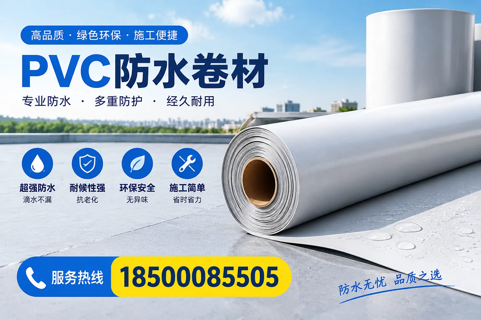 选用PVC防水卷材时需要避开的常见误区，特别是在襄阳